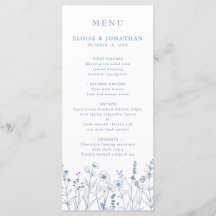 Einfache minimalistische Immergrün-Wildblumen-Hoch