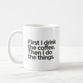 Einfache Minimalistische Kaffeekonzerne Tasse