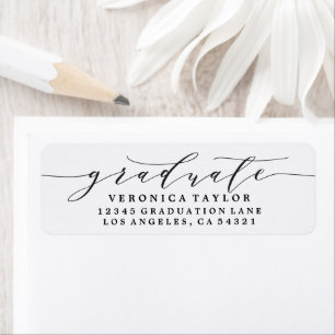 EINFACHE MINIMALISTISCHE KALLIGRAFISCHE RÜCKKEHR-A