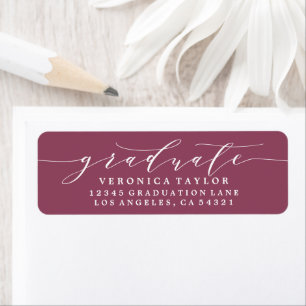 EINFACHE MINIMALISTISCHE KALLIGRAFISCHE RÜCKKEHR-A