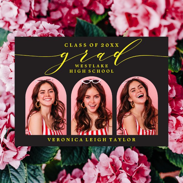 EINFACHE MINIMALISTISCHE KALLIGRAPHISCHE EINLADUNG (Von Creator hochgeladen)