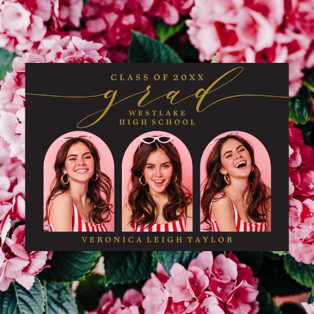 EINFACHE MINIMALISTISCHE KALLIGRAPHISCHE EINLADUNG (Von Creator hochgeladen)