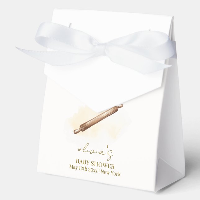 Einfache Minimalistische Konditorei-Koch Kinderdus Geschenkschachtel (Vorderseite)