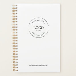 Einfache Minimalistische Logo-Markenbezeichnung Planer