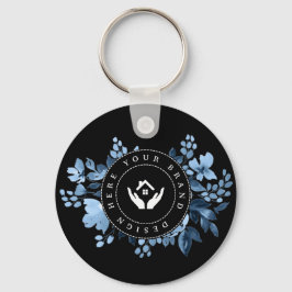 Einfache Minimalistische Logo-Schlüsselanhänger Schlüsselanhänger