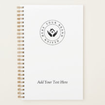 Einfache Minimalistische Logo- und Textwerbung