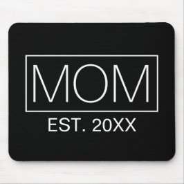 Einfache Minimalistische Mama Typografie | Mauspad