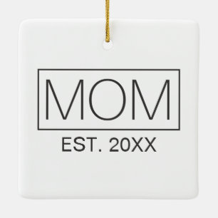 Einfache Minimalistische Mama Typografie Ornament