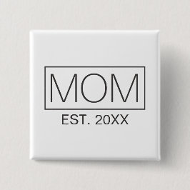 Einfache Minimalistische Mama Typografie | Schaltf Button