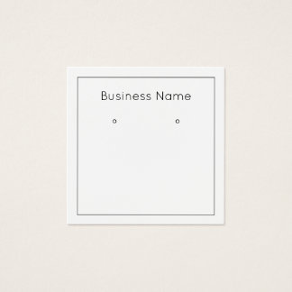 Einfache minimalistische, moderne Ohrring-Grafikka