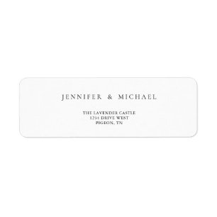 Einfache Minimalistische Neuheit Zuhause New Weds