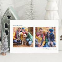 Einfache Minimalistische Schwarzweiß-Fotos mit zwe