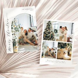 Einfache Minimalistische Skripte Frohe Weihnachten