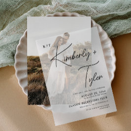 Einfache minimalistische Typografie lässige Hochze