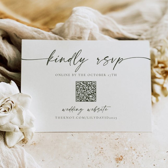 Einfache Minimalistische UAWG QR-Code-Karte Mitteilungskarte (Von Creator hochgeladen)