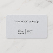 Einfache minimalistische Visitenkarte für Anwälte