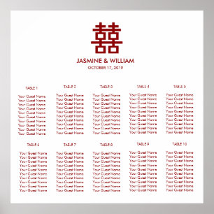 Einfache Minimalistische Zweitglücksszenierung Chi Poster