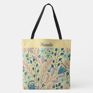 Einfache Mit Monogramm Tottbeutel mit lackierter O