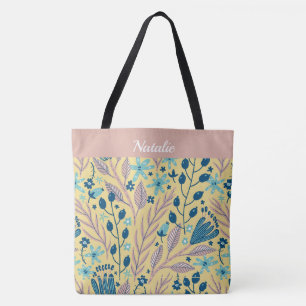 Einfache Mit Monogramm Tottbeutel mit lackierter O