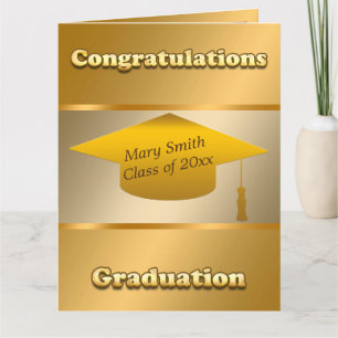 Einfache moderne Anpassung von Gold Karte