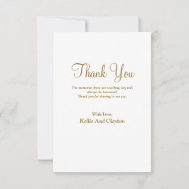 Einfache moderne Art Dankeschön-Karte Dankeskarte