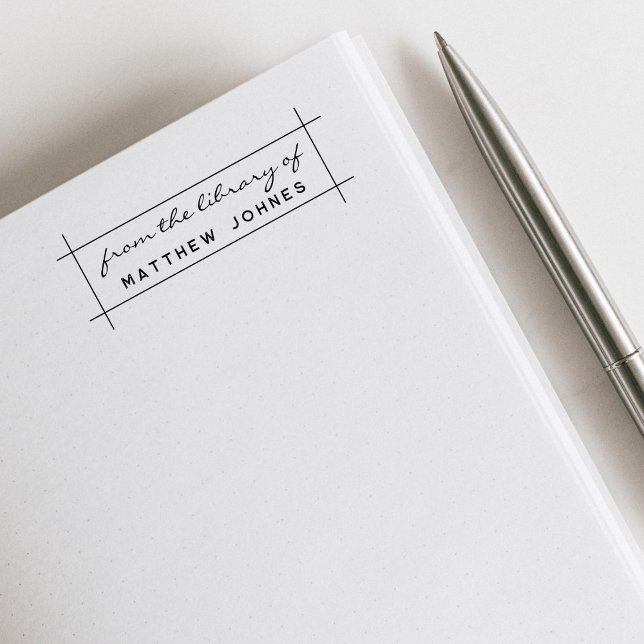 Einfache Moderne aus der Bibliothek des Minimal Permastempel (Von Creator hochgeladen)