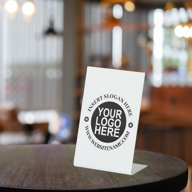 Einfache, moderne Berufliche Logos Sockelschild (Von Creator hochgeladen)