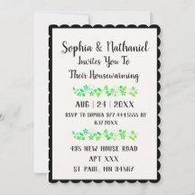 Einfache Moderne Blumenwelt Neues Zuhause Celebrat