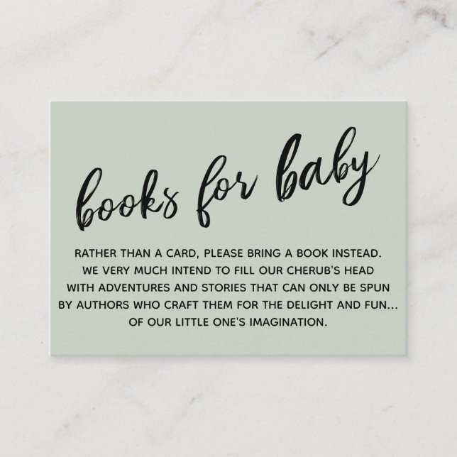 Einfache, moderne Buchanfrage Begleitkarte (Vorderseite)