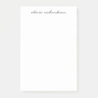 Einfache moderne Chic Handgeschriebene Skripttypog