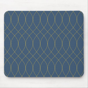 Einfache, moderne, coole, trendige Kurven, gewellt Mousepad