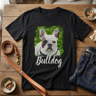 Einfache moderne, coole Typografie für Name und Fo T-Shirt