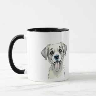 Einfache moderne coole Typografie für Namen und Fo Tasse