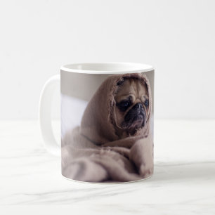Einfache moderne coole Typografie Name und Foto de Kaffeetasse