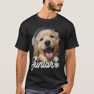 Einfache moderne coole Typografie Name und Foto de T-Shirt