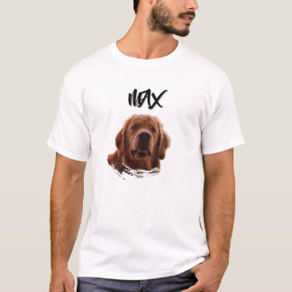 Einfache moderne coole Typografie Name und Foto de T-Shirt