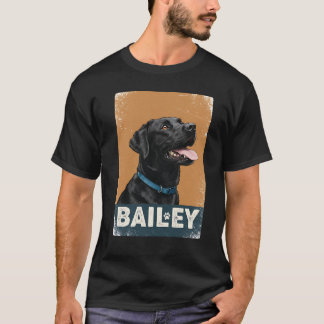 Einfache moderne Coole Typografie Name und Foto de T-Shirt