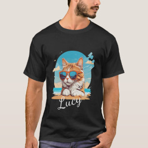 Einfache moderne coole Typografie Name und Foto de T-Shirt
