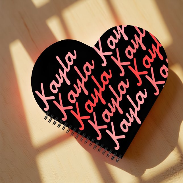 Einfache moderne Coole Typografie Notizbuch (Von Creator hochgeladen)