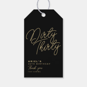 Einfache, moderne, dreissig Personalisierte Gesche Geschenkanhänger