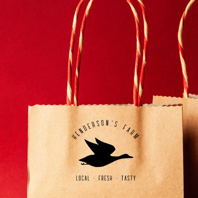 Einfache moderne Duckfamilienfarm Eierkarton Gummistempel (Von Creator hochgeladen)