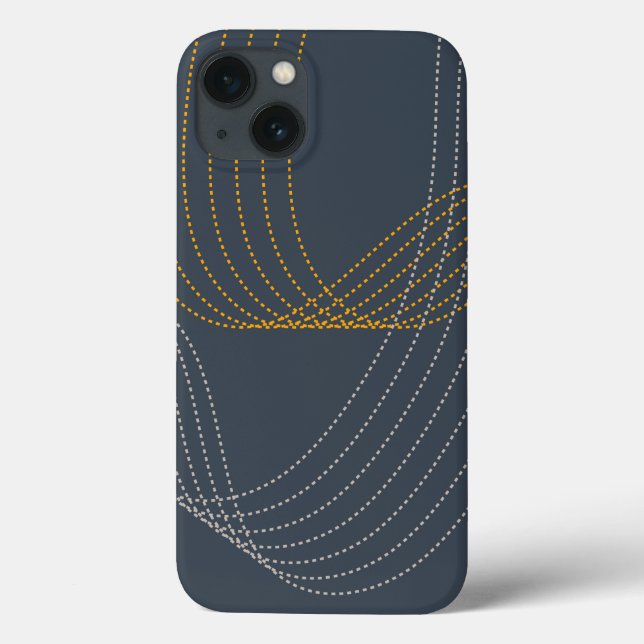 Einfache, moderne, elegante, coole, trendige Abbil Case-Mate iPhone Hülle (Rückseite)