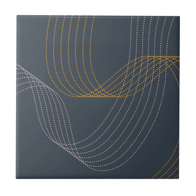 Einfache, moderne, elegante, coole, trendige Abbil Fliese (Vorderseite)