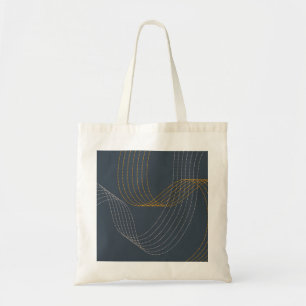 Einfache, moderne, elegante, coole, trendige Abbil Tragetasche