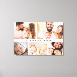 Einfache moderne Foto-Collage Leinwanddruck