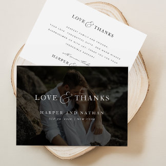 Einfache moderne Foto-QR-Code-Hochzeit Save The Date