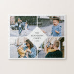 Einfache moderne FotoCollage Puzzle<br><div class="desc">Einfache Collage aus Foto.</div>
