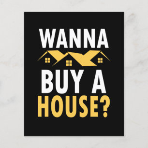 Einfache Moderne Gewollt, um ein Haus zu kaufen? R Flyer