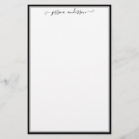 Einfache moderne Girly Black Script Schriftart Cal