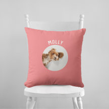 Einfache moderne Girly Pet Foto Personalisiert Cor